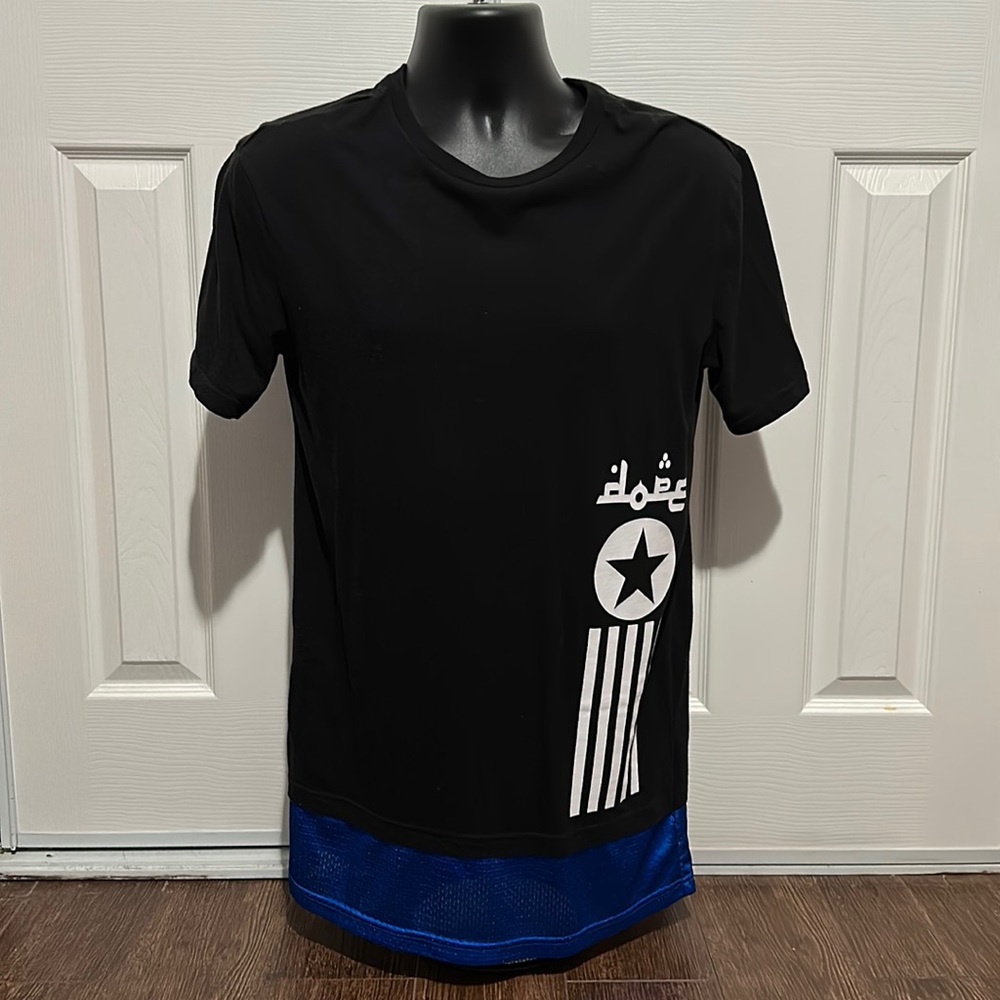 Graphic Letter Dope Tee, S-extra long